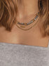 ALIA CHAIN - collar de plata sterling .925 con baño de oro 14K, AMANZA Jewelry