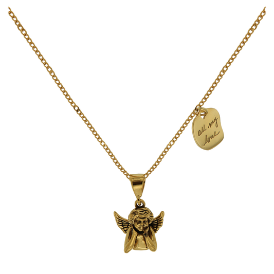 LENA ANGEL NECKLACE