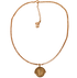 SOZZA JUPITER CHAIN - collar de plata .925 con baño de oro 14K artesanal