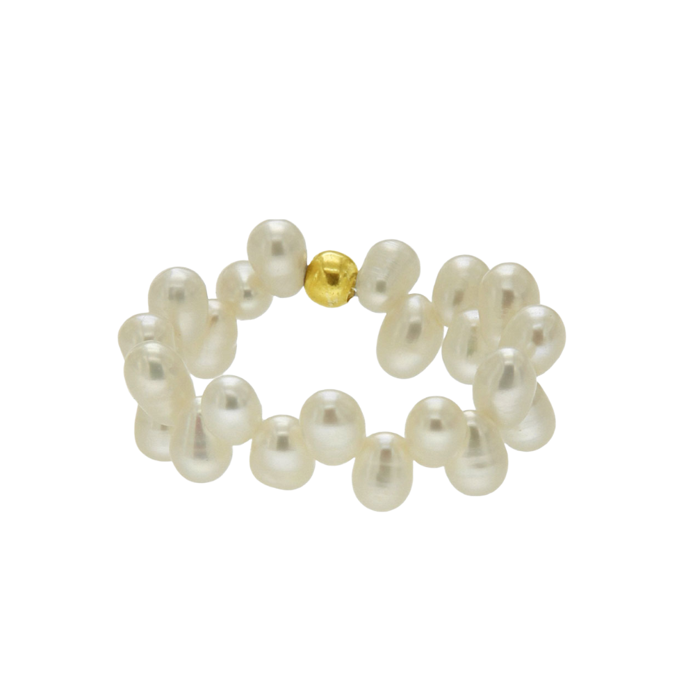 HEAVEN DOUBLE PEARL RINGS